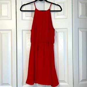 Flowy, high-neck dress